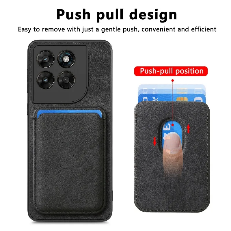For Magsafe Leather Case for Lenovo Legion Y70(2026) Magnetic Detachable 2 in 1 Wallet Card Pocket Holder Cover for Legion Y70 view 2