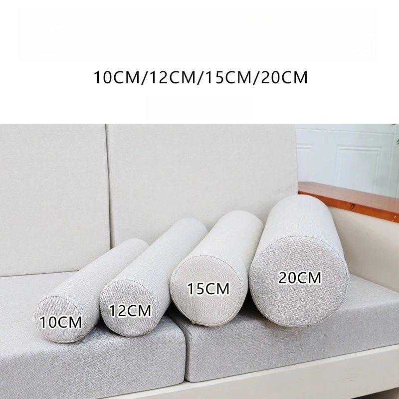 Round Cylinder Support Pillow Orthopedic Cushion for Neck Back Legs Bed Sofa Sleeping Maternity Use