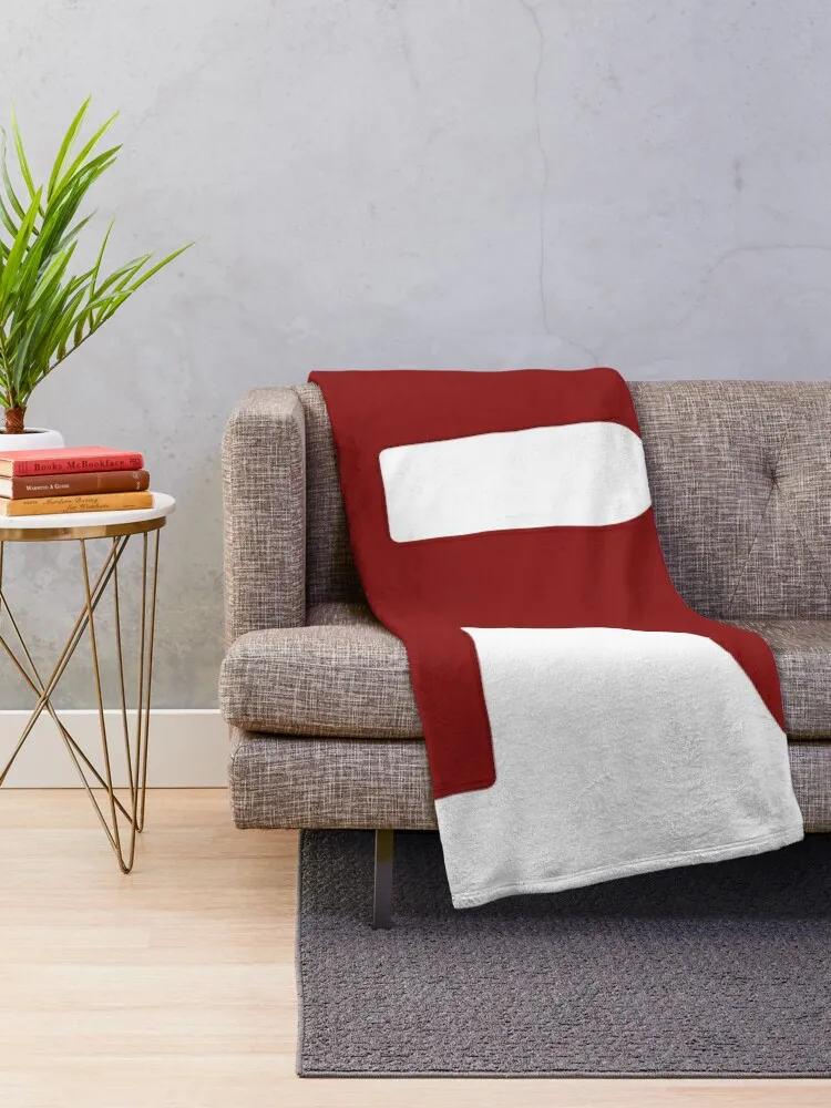 Big Red Letter R Throw Blanket Luxury Brand Luxury Throw Heavy Retros Blankets