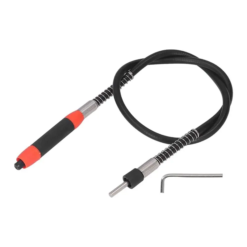 

Гибкий адаптер для вала с патроном 3 мм и валом 6 мм для удлинителя дрели - в комплекте ключ для гравера и шлифовальной машины - [Toolmr A83]