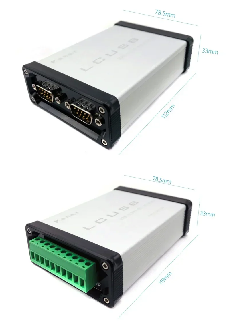 1PCS High performance U-S-B interface CAN card bus debugger converter analyzer