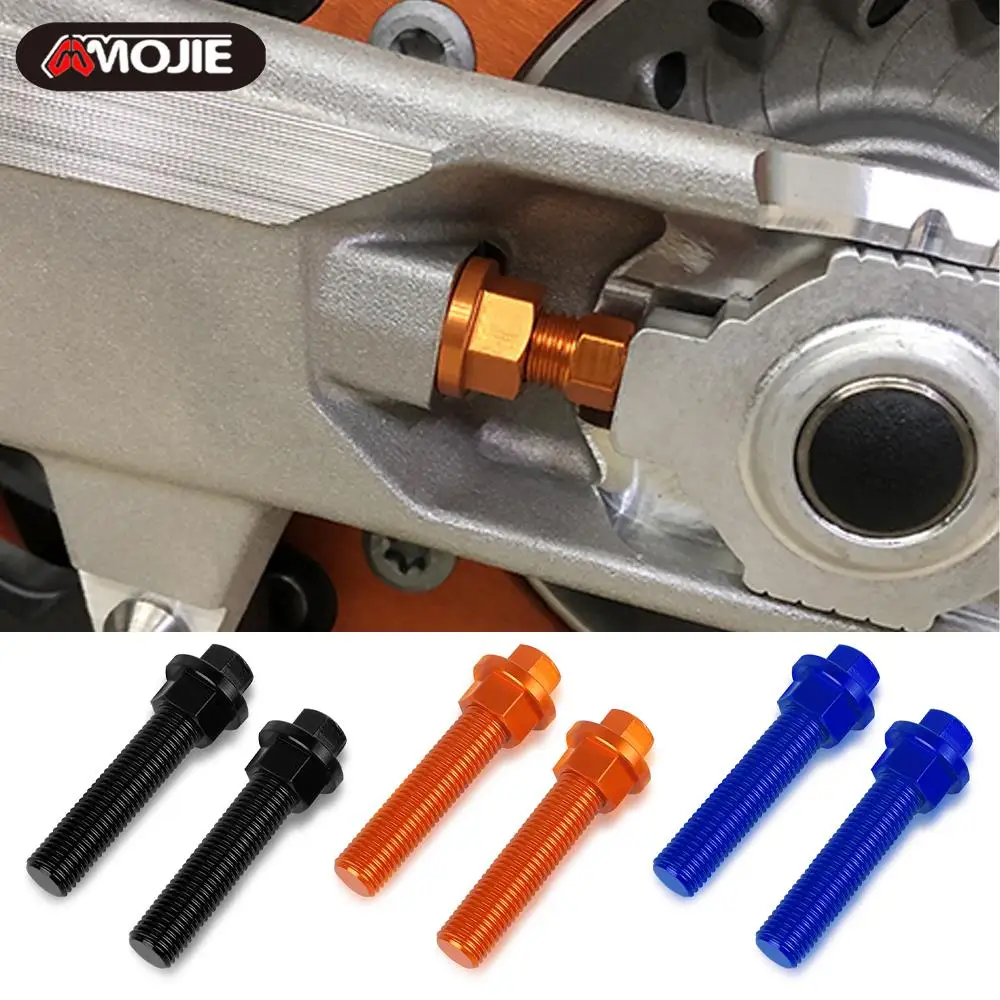 

Motorcycle 10mm Rear Axle Blocks Chain Adjuster Bolt Screw For 1190 RC8/R 1190R 990 SUPER DUKE / SUPERMOTO 690 DUKE 690DUKE