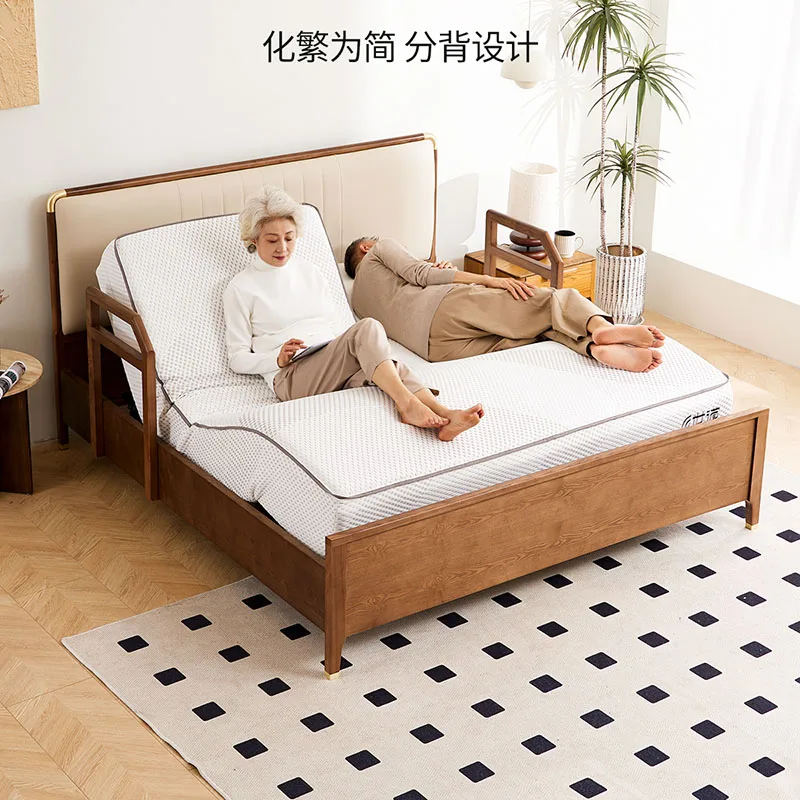 Comfortable Recovery Beds Electric Adjustable Bedframe Care Beds Old People Multifunction Bedroom Furniture Cama Plegable LLB