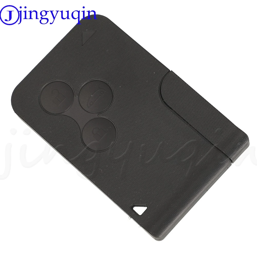jingyuqin 3Buttons Car Keyless Entry Remote Key Shell Cover dla Renault Megane II Scenic II Grand Auto Key Case Fob Replacement
