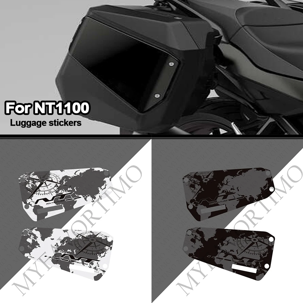 

For NT1100 NT 1100 DCT Sport Touring 2022-2026 New Motorcycle Luggage Pannier Stickers PVC Decal Protection decorative kit