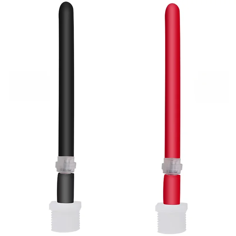 25cm Fist Anal Gel Douche Silicone Enema Syringe Anal Shower Cleaning Head Anal Beads Butt Plug Nozzle Tip Faucet Gay Sex Toy