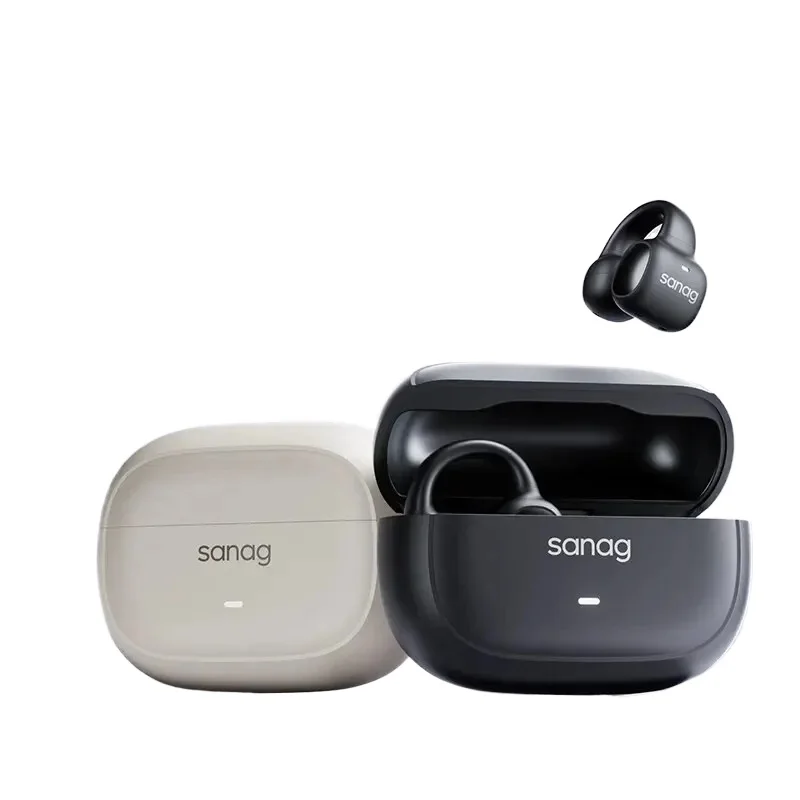 Imagem -02 - Sanag-fones de Ouvido Bluetooth sem Fio à Prova Dágua Fones de Ouvido Abertos Estéreo a 360 ° Fones Tws Reprodução de Horas S3s Ipx4