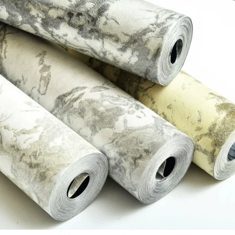 adhesive-free-self-adhesive-simple-modern-marble-pattern-non-woven-wallpaper-living-room-bedroom-background-wall-sticker