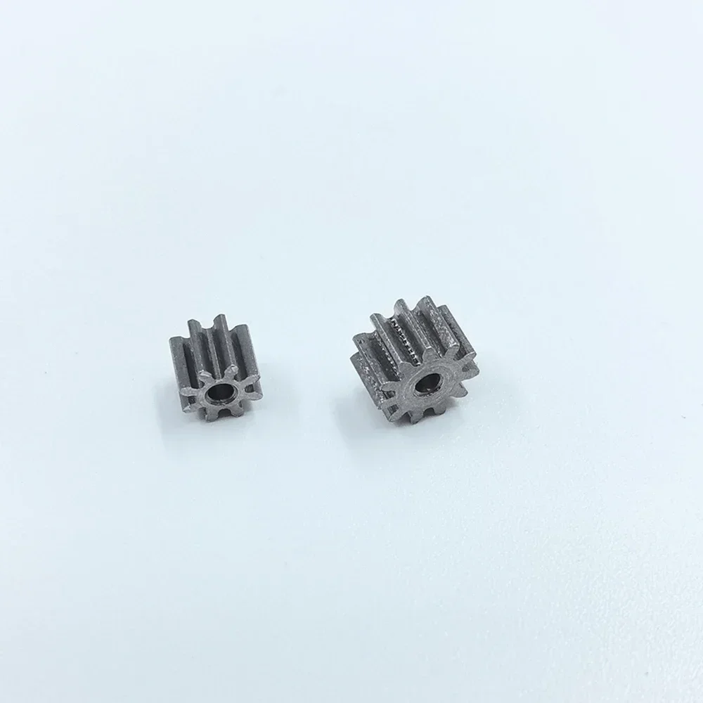 1pc 0.5 Modulus 8T/11T Teeth 1.48mm Aperture High-Wear Resistance Steel Metal Gear Motor Transimission Gear for 1.5mm Shaft Hole