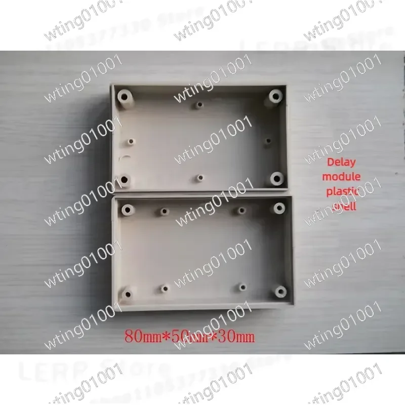for Time Lag Switch Enclosure 2 Pack Durable Polymer Shell Protective Cover Case for Electronic Timer Board Housing Unit