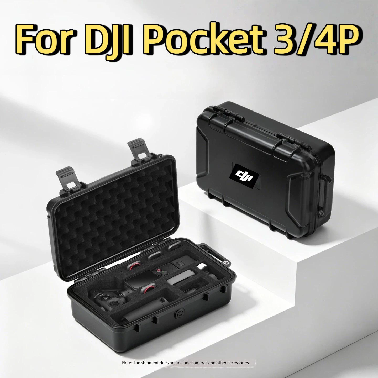 For DJI Pocket 4P Waterproof Hard Case Portable Carrying Case Anti-scratch Travel Box For DJI Osmo Pocket 4P Camera Accessories