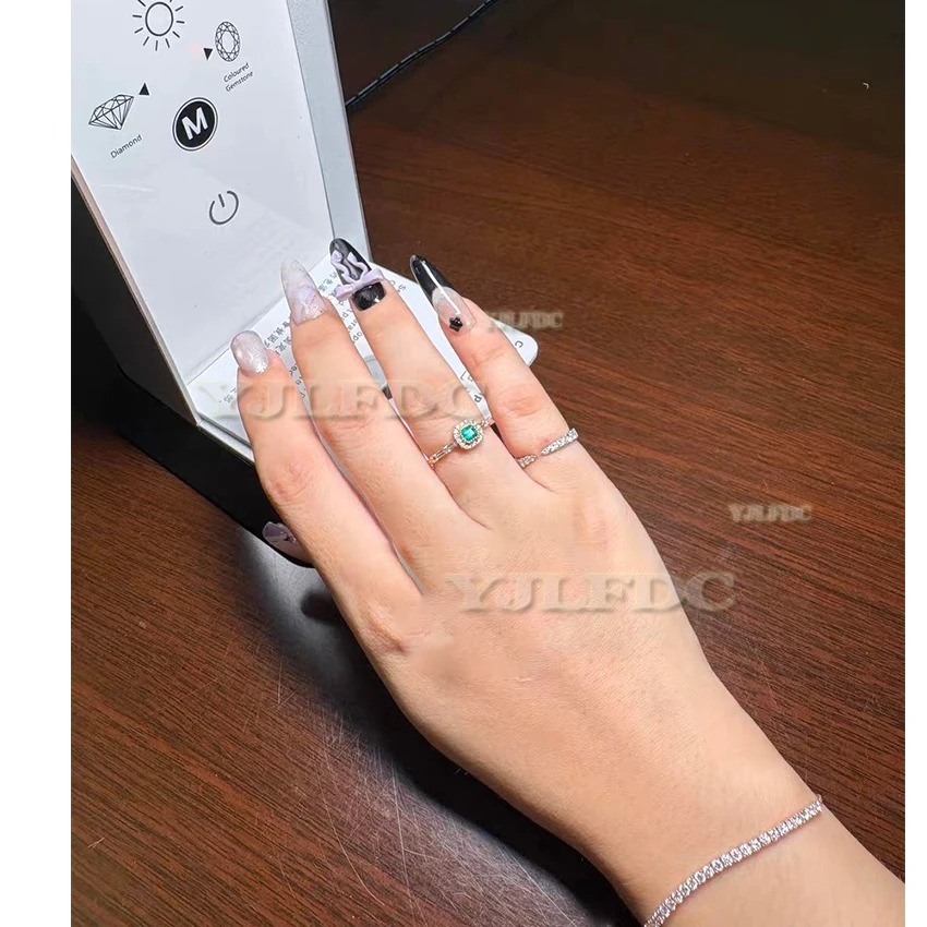 Diamond Gemstone Light Colour Grading Presentation Coloured Stone Professional Jewelry Identification Tools 220-240V