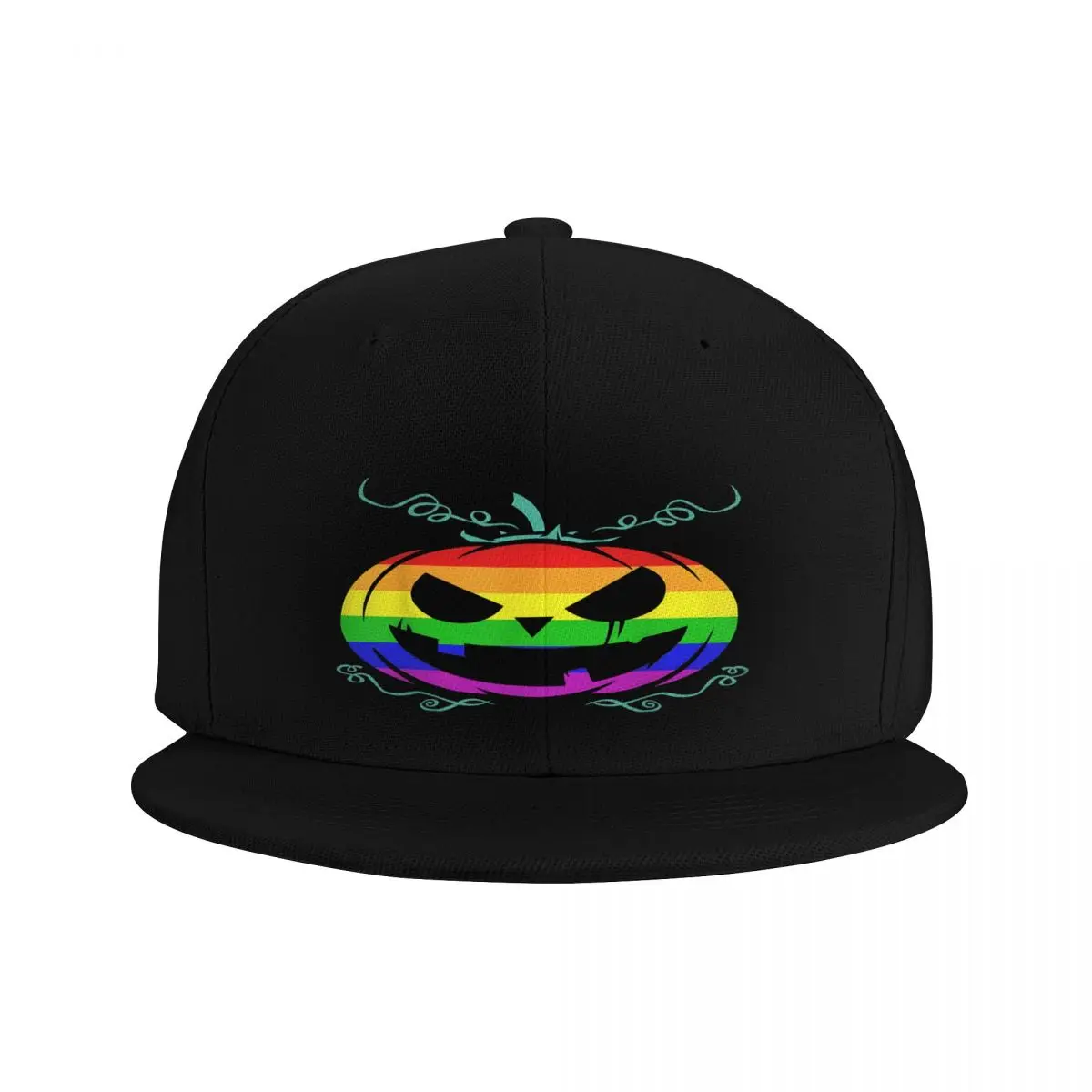 Lgbt Gay Pride Halloween Rainbow Flag Scary Man Cap Caps Women Cap For Men Women's Baseball Cap Man Hat Baseball Cap