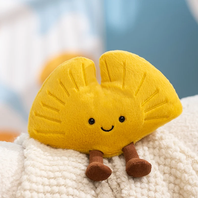 Simulação criativa folhas de pelúcia abraço travesseiro dos desenhos animados folhas de bordo macio pelúcia planta macio plushies crianças brinquedos para meninas decoração casa