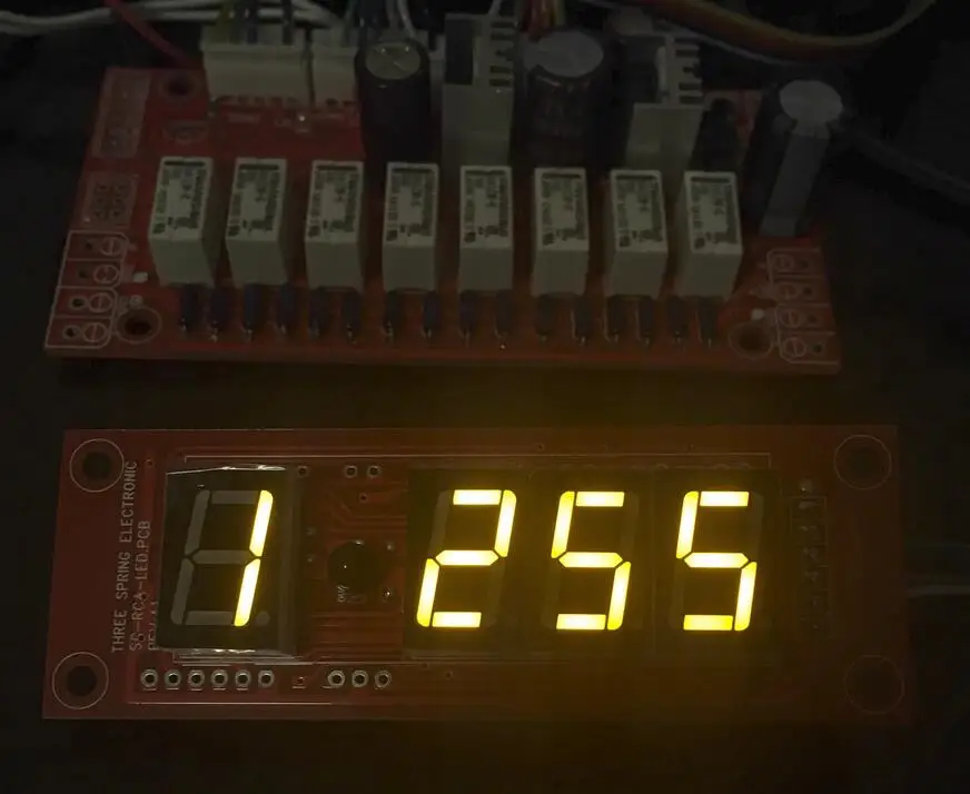 Fernbedienung Vorverstärker Leistungs verstärker Relais Lautstärke rca symmetrische Lautstärke regler Nixie Röhre Anzeige bildschirm