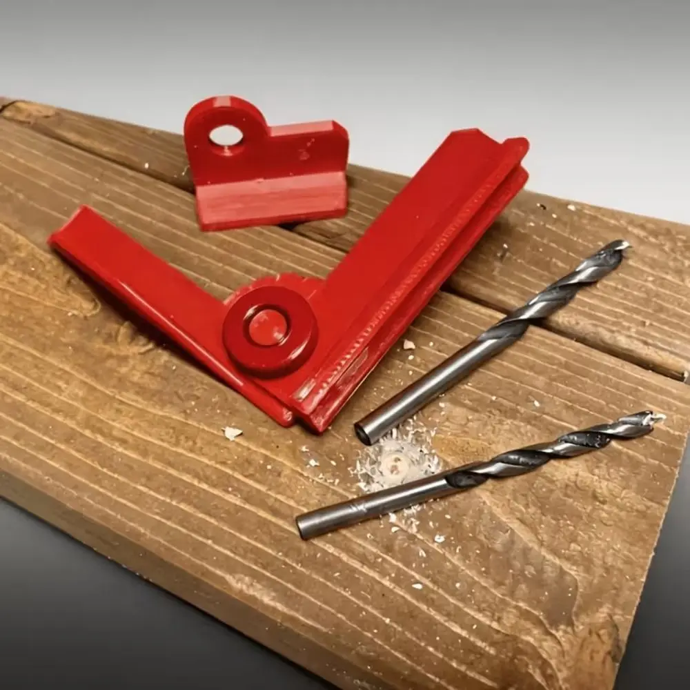 Adjustable 0-90° 5-Angle Adjustable Drilling Guide Rail Precise Positioning Wear-Resistant Screw Drilling Guide