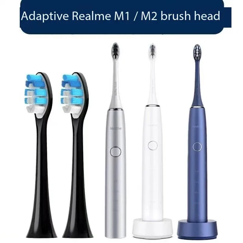 

3/6PCS Suitable for Realme Electric Toothbrush Heads M1/RMH2012/M2/RTX2102 Soft Bristle Replacement Brush Heads Nozzles jets