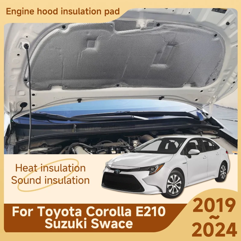 

Car Sound Insulation Mat For Toyota Corolla E210 Suzuki Swace 2019 2020 2021 2022 2023 2024 Covers Fireproof Interior Accessorie