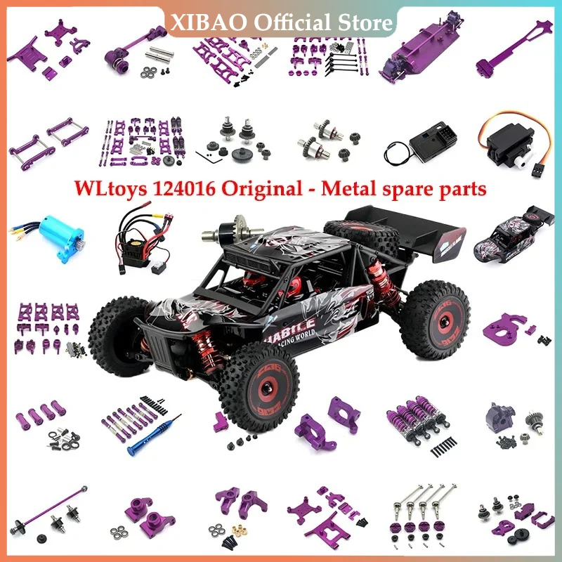 

Wltoys 12401 6 124018 Радиоуправляемая машинка, передняя и задняя Противоударная защита, набор аксессуаров