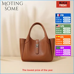 Motingsome Fashionable Women Bucket Bags Luxury Designer Bags Mini Handbag Elegant Lady Cute Purses Small Daily Purses2024 New