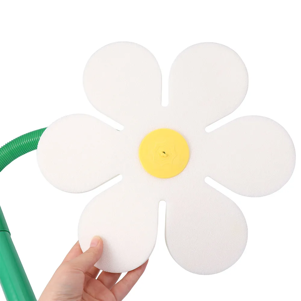 Irrigation Tool Flower Shape Crazy Spin Sprinkler 720 Rotating Unique Dancing Daisy Sprinklers Funny Creative Water Spray Farm