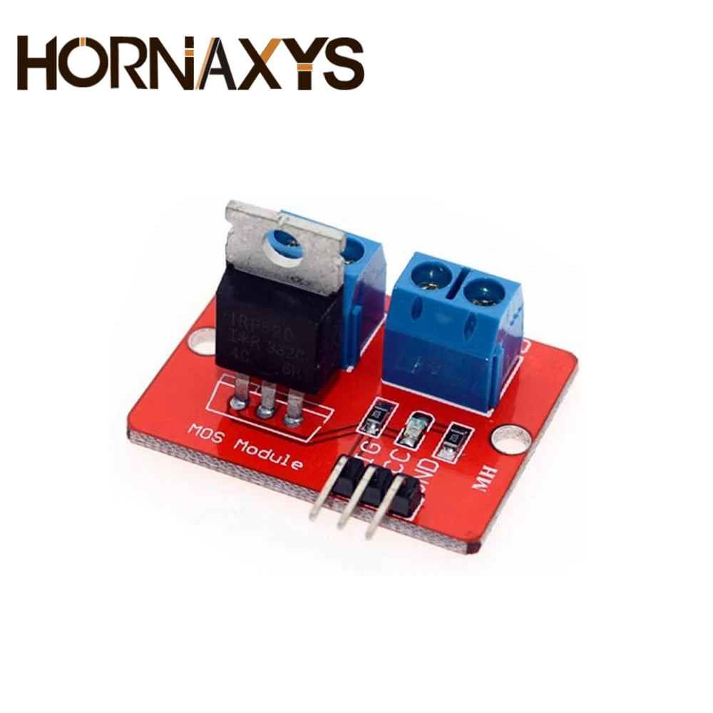 10pcs IRF520 MOS Driver Module PWM Dimmer 0-24V Top Mosfet Button IRF 520 For Arduino MCU ARM Raspberry pi