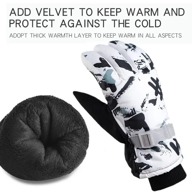 Winter Snowboard Ski Gloves Unisex PU Leather Non-slip Touch Screen Waterproof Motorcycle Cycling Fleece Warm Snow Sports Gloves 4 Winter Snowboard Ski Gloves Unisex PU Leather Non-slip Touch Screen Waterproof Motorcycle Cycling Fleece Warm Snow Sports Gloves 4