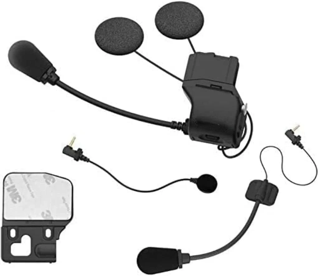 

Black Helmet Clamp kit with High Definition Speakers for 20S EVO, 30K, and 50S Communication Systems