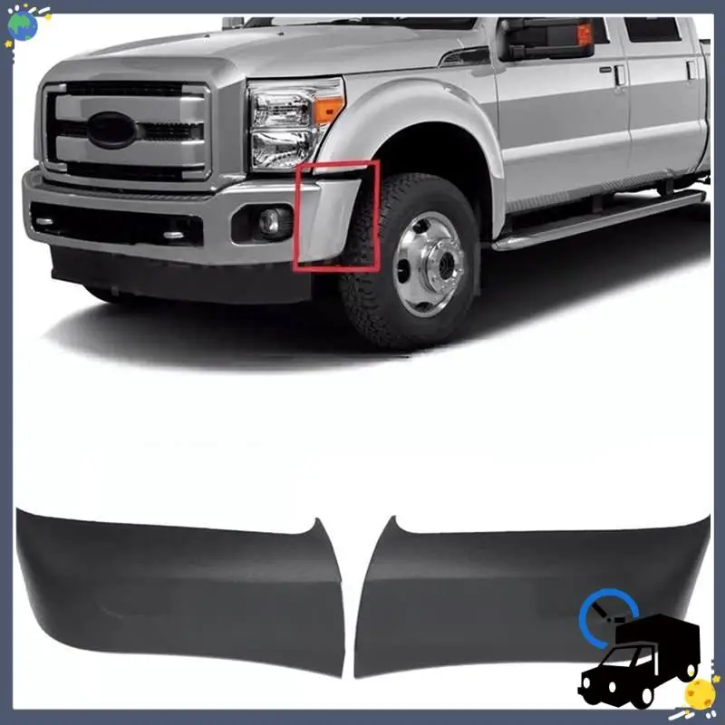 

Lasting Enhanced Front Bumper Corner Covers BC3Z-16038-AA, BC3Z-16039-AA For Ford Super Duty F250 To F550 Models