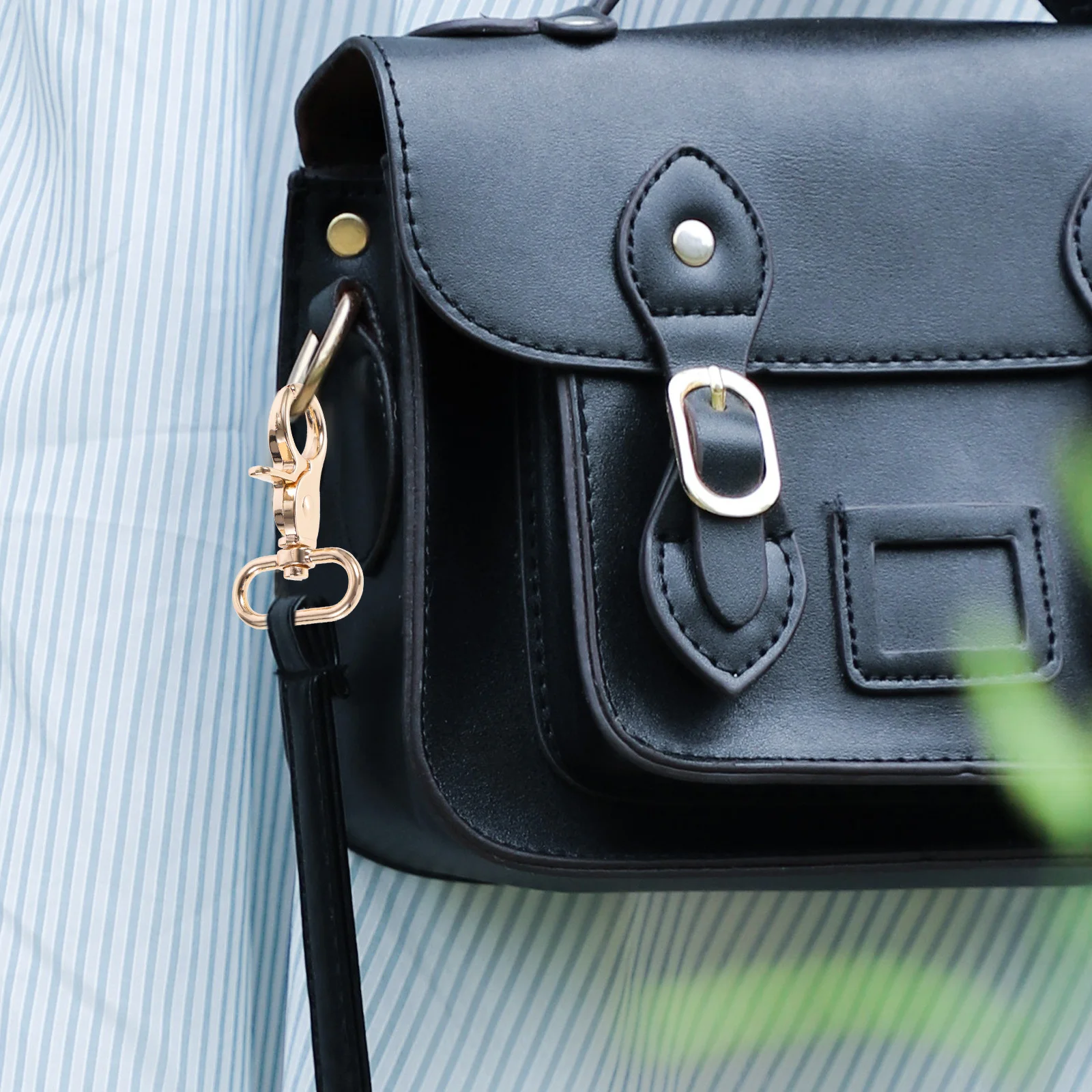 

5Pcs Metal Clasp Hook Lobster Claw Clasp for Bag Belt Snap DIY Pet Strap Backpack Key Ring Accessory