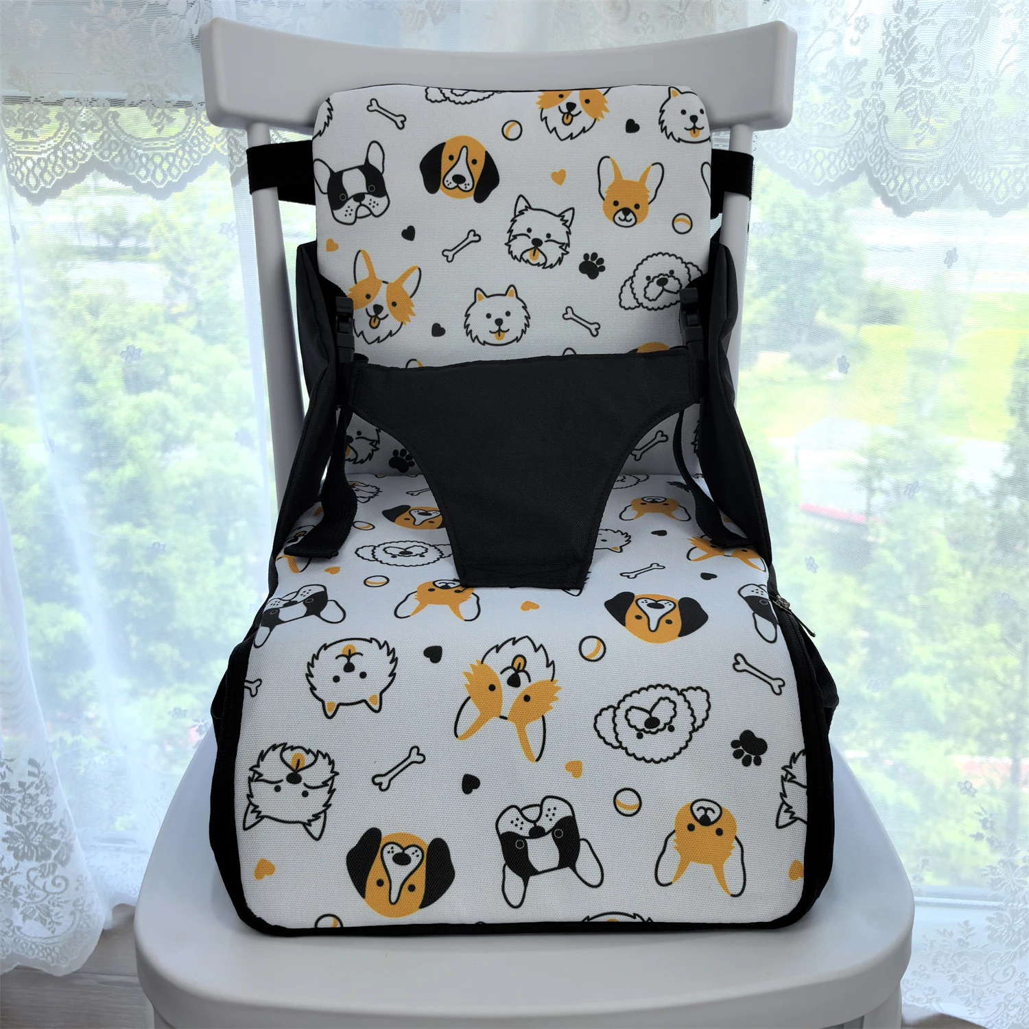 وسادة مقعد معززة للأطفال الصغار لطاولة الطعام وكرسي المطبخ - وسادة مقعد معززة للسفر للأطفال الصغار #4