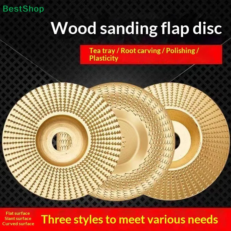 

Wood Carving Disc For Angle Grinder, Wood Shaping Grinding Wheel Sanding Disc, Woodworking Angle Grinder Attachment