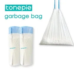 Original Cat Litter Box Trash Bag 2/4 Rollers Pet Automatic Cat Litter Box Poop Bag 1 Roller 15 Pieces Bags for TONEPIE