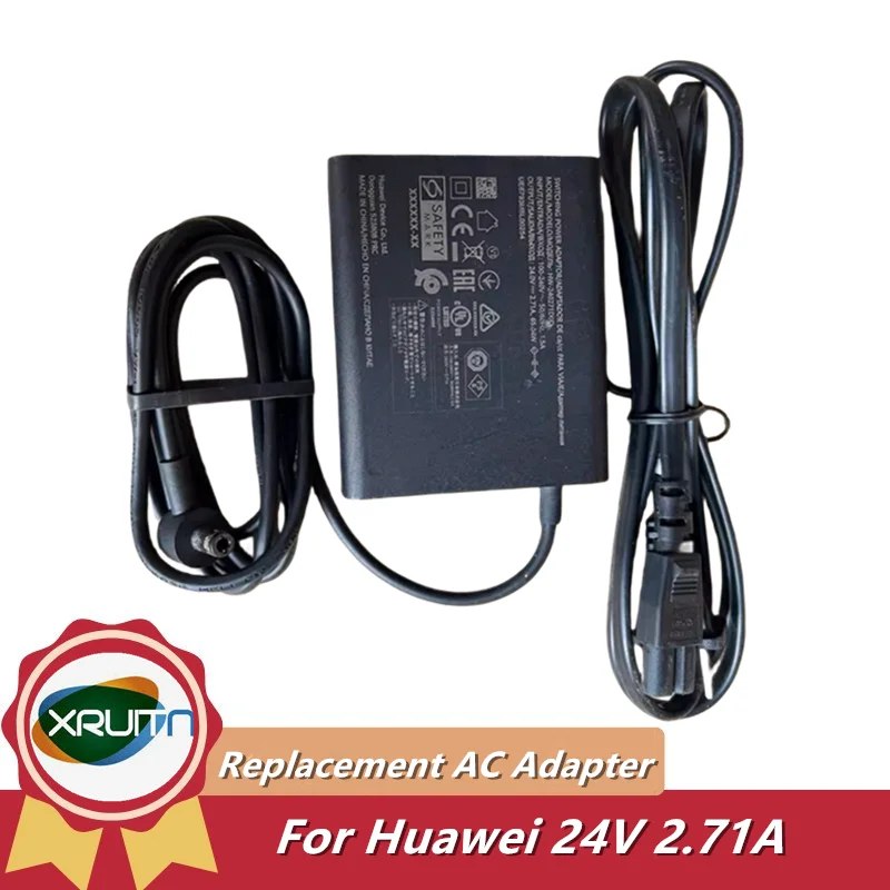 Replacement AC Adapter 24V 2.71A HW-240271D0D Charger for HUAWEI Sound X Power Supply HW-240271C00