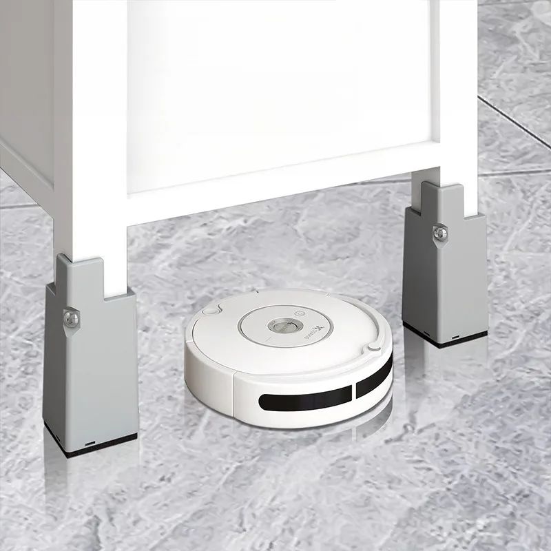 4pcs Clamp On Furniture Height Increase Pads Adjustable Table Chair Cabinet Tea Table Leg Raiser Fixed Foot Pads