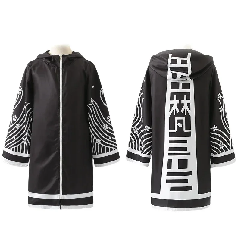 أزياء Senju التأثيرية أنيمي طوكيو المنتقمون Senju Kawaragu ملابس تنكرية شعر مستعار خندق عباءة موحدة أزياء الهالوين للرجال والنساء #2