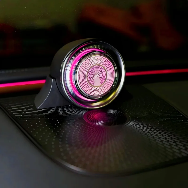 LHD 64 Colors Rotating Center Car Audio for C W206 W205 GLC X254 X253 4D Tweeter Speaker