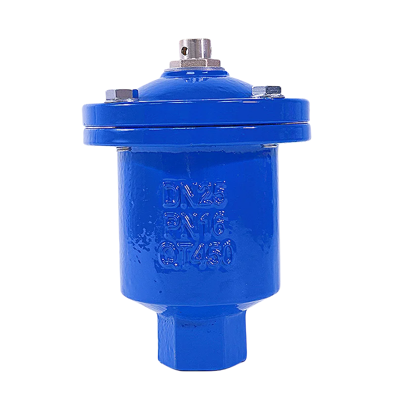 Industrial Commercial Threaded Single Hole air Vent Valve Ductile Iron End Automatic air Release Valve Exhaust Valve