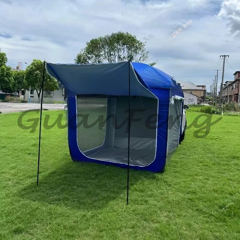 Outdoor portable pop-up SUV car tailgate tent