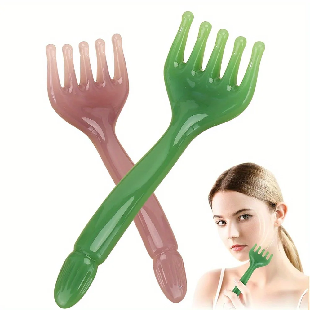 

Five Claw Massage Comb Head Massager Meridian Acupoint Clearing Massage Scratching Scalp Relaxation Back Massager