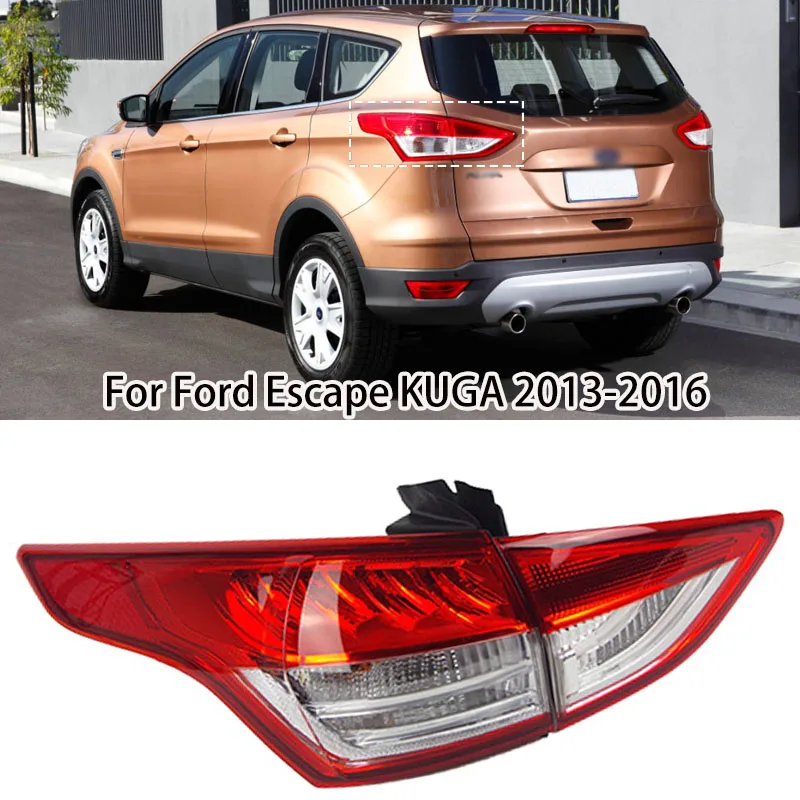 

Left / Right Auto Taillight Rear Fog Lamp Turn Signal Light Highlight Reversing and Brake lamp For Ford Escape KUGA 2013-2016