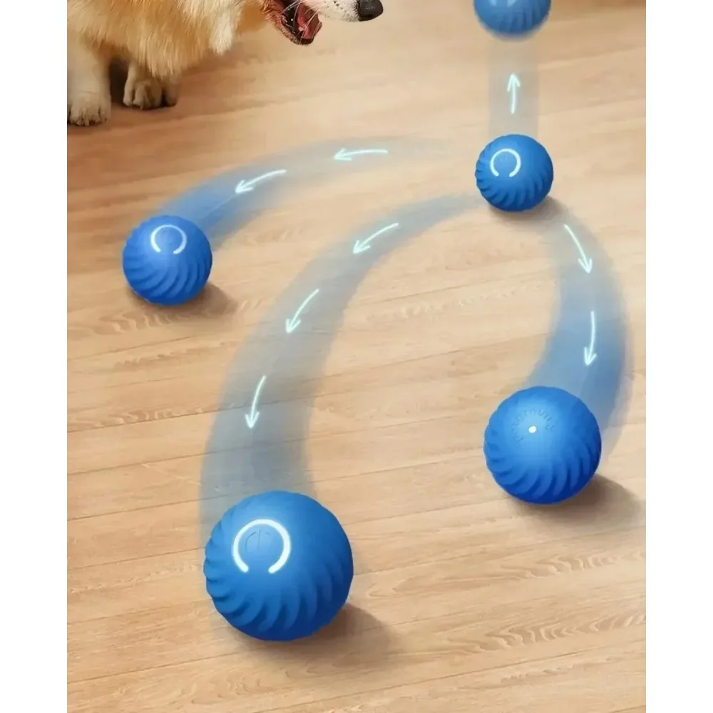 Dog Toy Ball Electronic Interactive Pet Toy Ball Electronic Interactive Pet Products Rechargeable Smart Moving Gravity Jumping