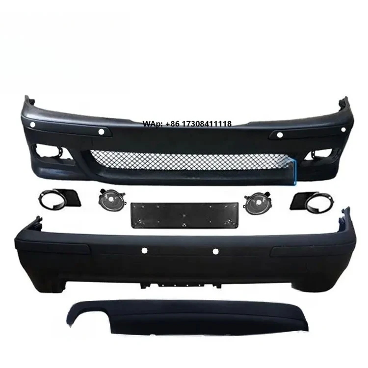 

E39 Full Body Kit With Bumper Lip Grille Louver Skirt Splitter Spoiler For E39 New Bolt-On