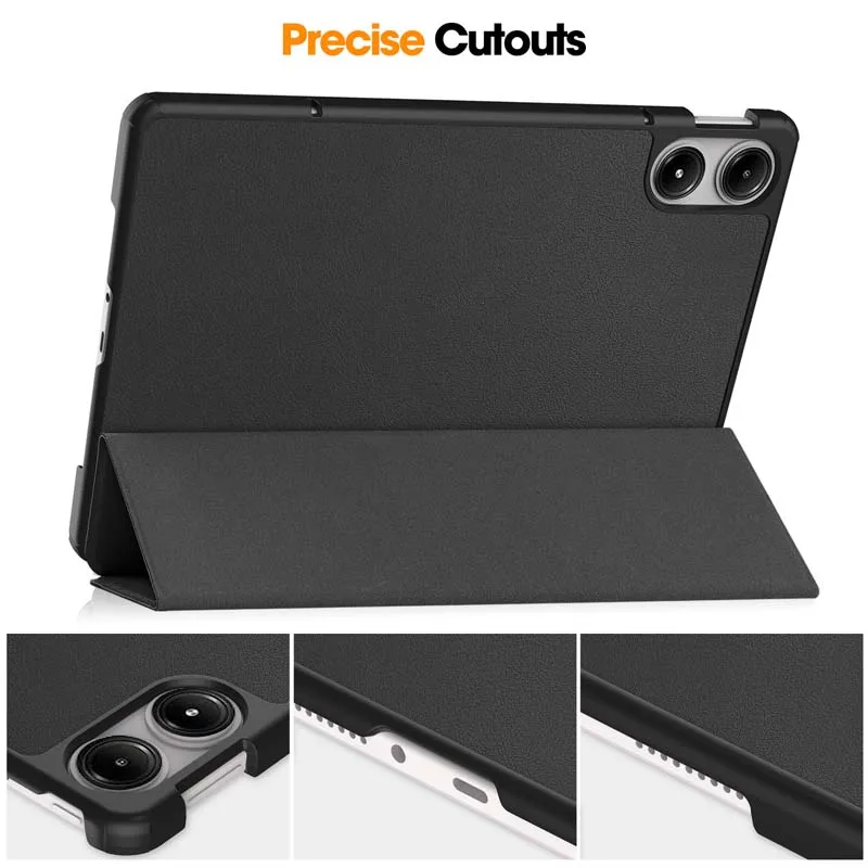 PU leather flip case for Xiaomi POCO Pad Redmi Pad Pro shockproof cover POCOPad RedmiPadPro 12.1 inch protective casing