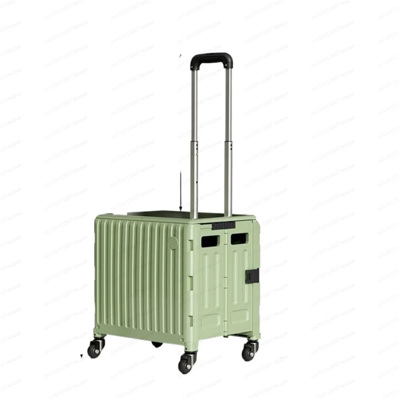 

Маленькая складная тележка для покупок, бытовая портативная тележка для экспресс-пикапа, ручная тележка для кемпинга, автомобиль