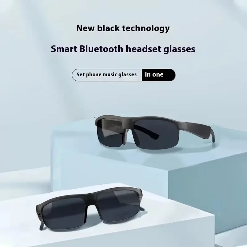 Gafas inteligentes Bluetooth 5.0 con llamada y música para deportes al aire libre, correr, ciclismo, senderismo