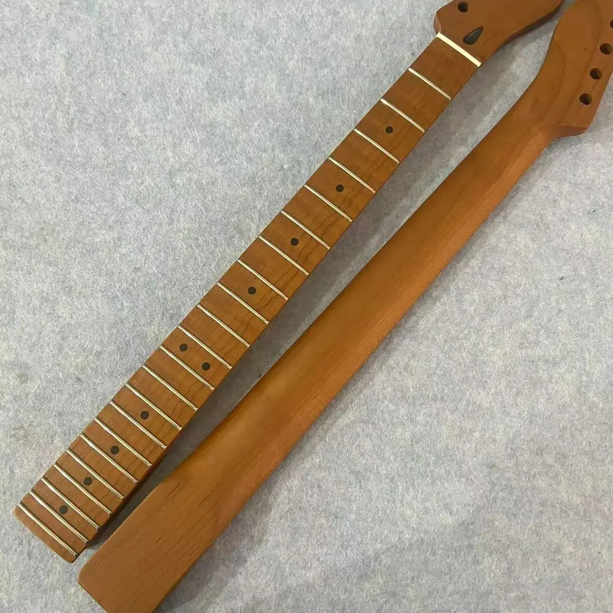 Mástil de guitarra eléctrica TL, diapasón de palisandro brillante/mate de arce canadiense de grado 21/22, para TL Tele Midline, herrajes para guitarra