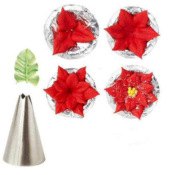 

7 Pcs Kitchen Baking Tool Icing Piping Nozzles Ruffle Cake Cupcake Decorating Tips