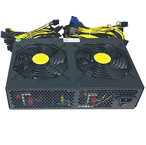 

3450W ATX PSU Power Supply For 12 GPU Cards Mining 90% High Efficiency 180-240V