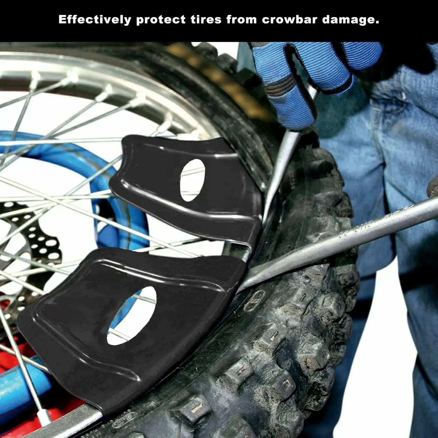 Motorcycle Tire Changer Rim Protector Tire Rim Protector Rim Guard Fit for ATV Four-wheel Motorcycle Dirt Bike Tire Installation